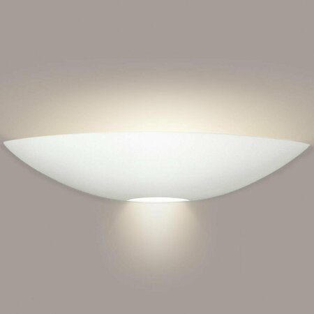 A19 LIGHTING Great Oahu E26 Base Dimmable LED Wall Sconce, Bisque 1204-2LEDE26